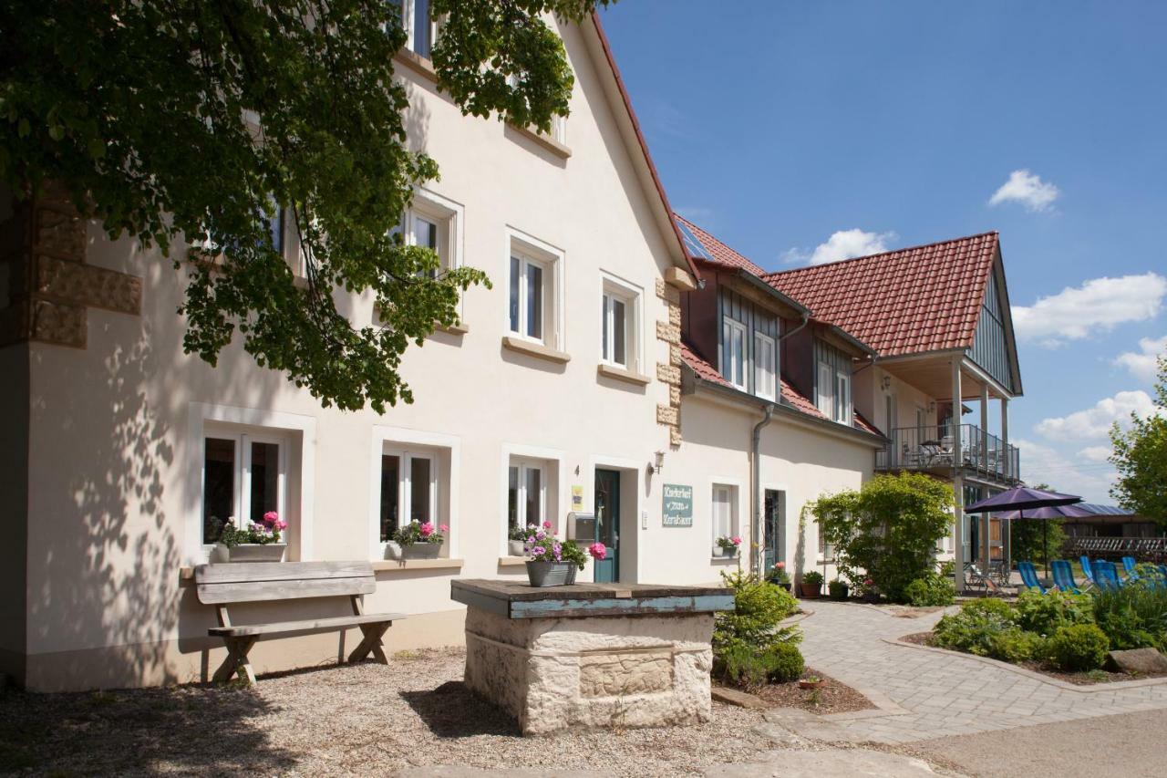 Ferienwohnungen Beim Kerabauer Schnelldorf Exterior foto